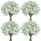 36 Pcs Babys Breath Artificial Flowers, Baby Breath Flowers Artificial Bulk Long Stem Fake Babies Breath Faux Gypsophila White Flowers Artificial for Decoration (No Eucalyptus Stems)